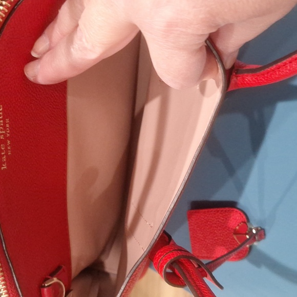 Kate Spade Margaux Medium Satchel Red - Picture 9 of 10